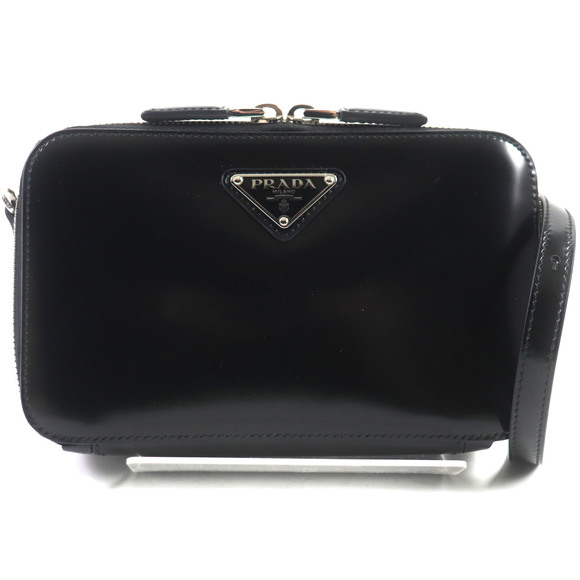 Prada Prada Brushed Leather Shoulder Bag 2VH173 Leather Shoulder Bag 2VH173 - Picture 1 of 10